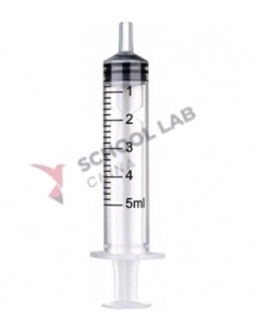 Sterile Plastic Syringe - 5ml - Pack of 100